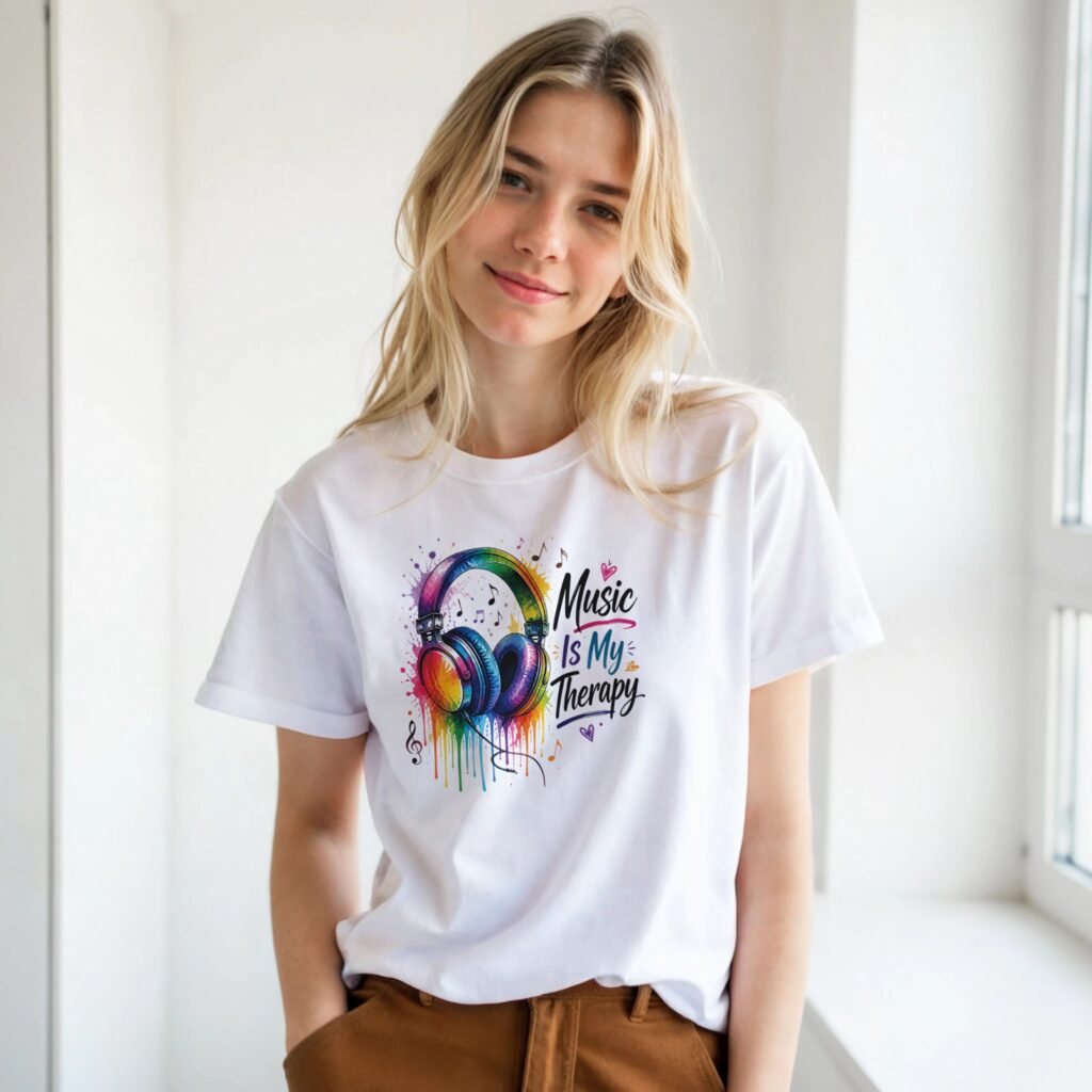 Music-inspired graphic apparel